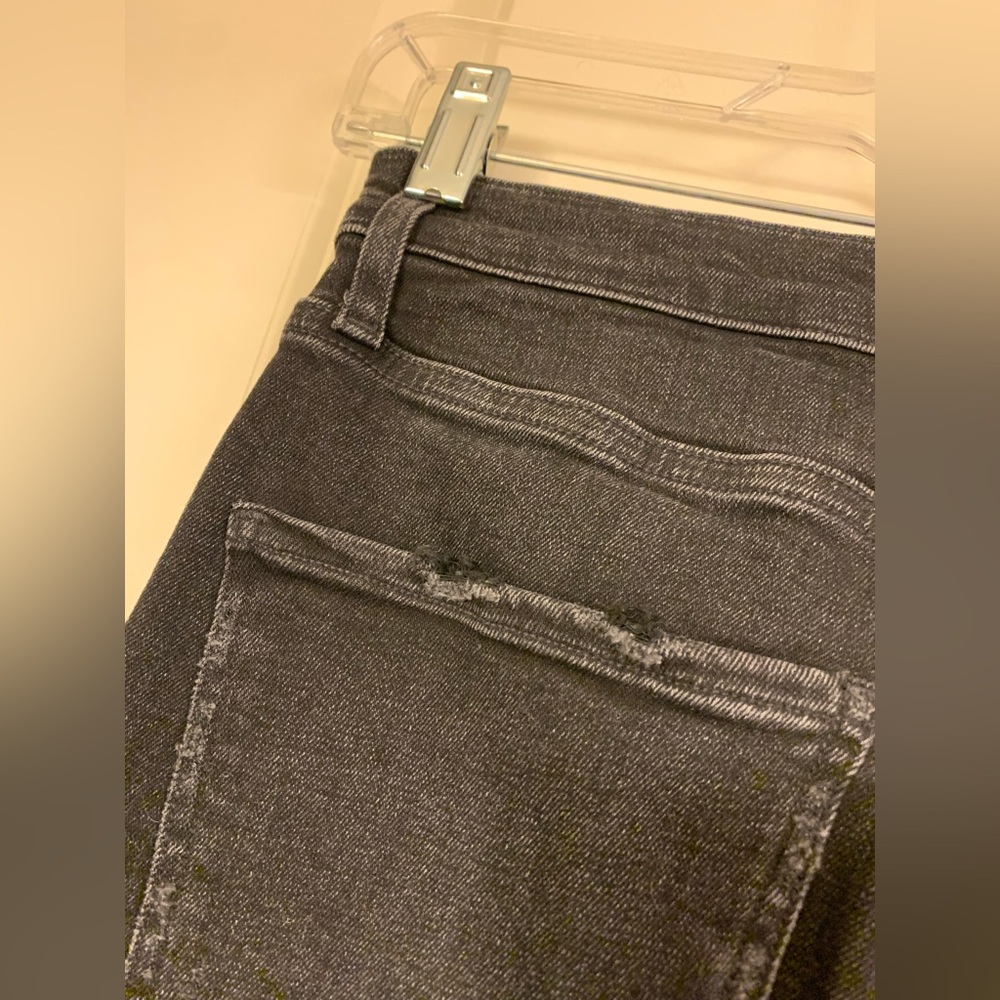 Black Agolde Distressed Jeans - Picture 14 of 16